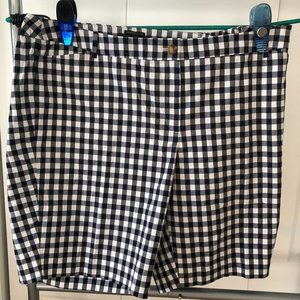 Talbot's Women's Petites Blue / White Shorts 18WP